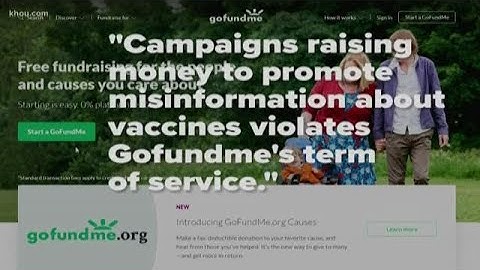 GoFundMe restricting campaigns promoting misinformation about vaccinations