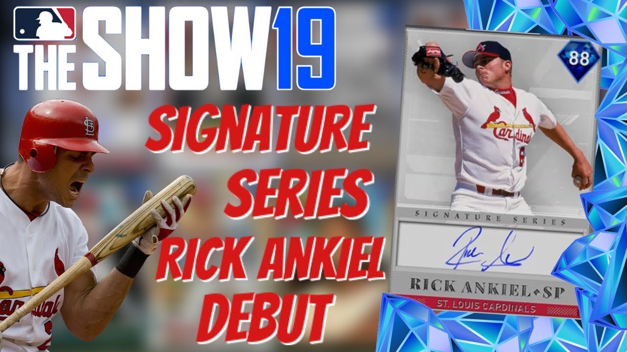 Signature Series Rick Ankiel Debut MLB The Show 19 Diamond Dynasty