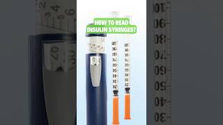 HOW TO READ INSULIN SYRINGES? #diabetesmanagement screenshot 5