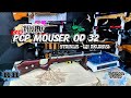 TES AKURASI SENAPAN PCP MOUSER OD 32 CAL 4,5 AKURASI JOSS MIMIS HERCULES 13,6 GR