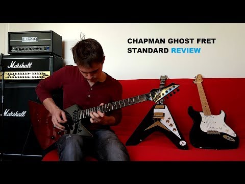 Chapman Ghost Fret Standard Review -Black Blood Finish