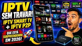 🔥 STUTTER-FREE IPTV | SMART TV IPTV + THE P2P IPTV SURPRISING EVERYONE IN 2026 📺🚀 screenshot 1
