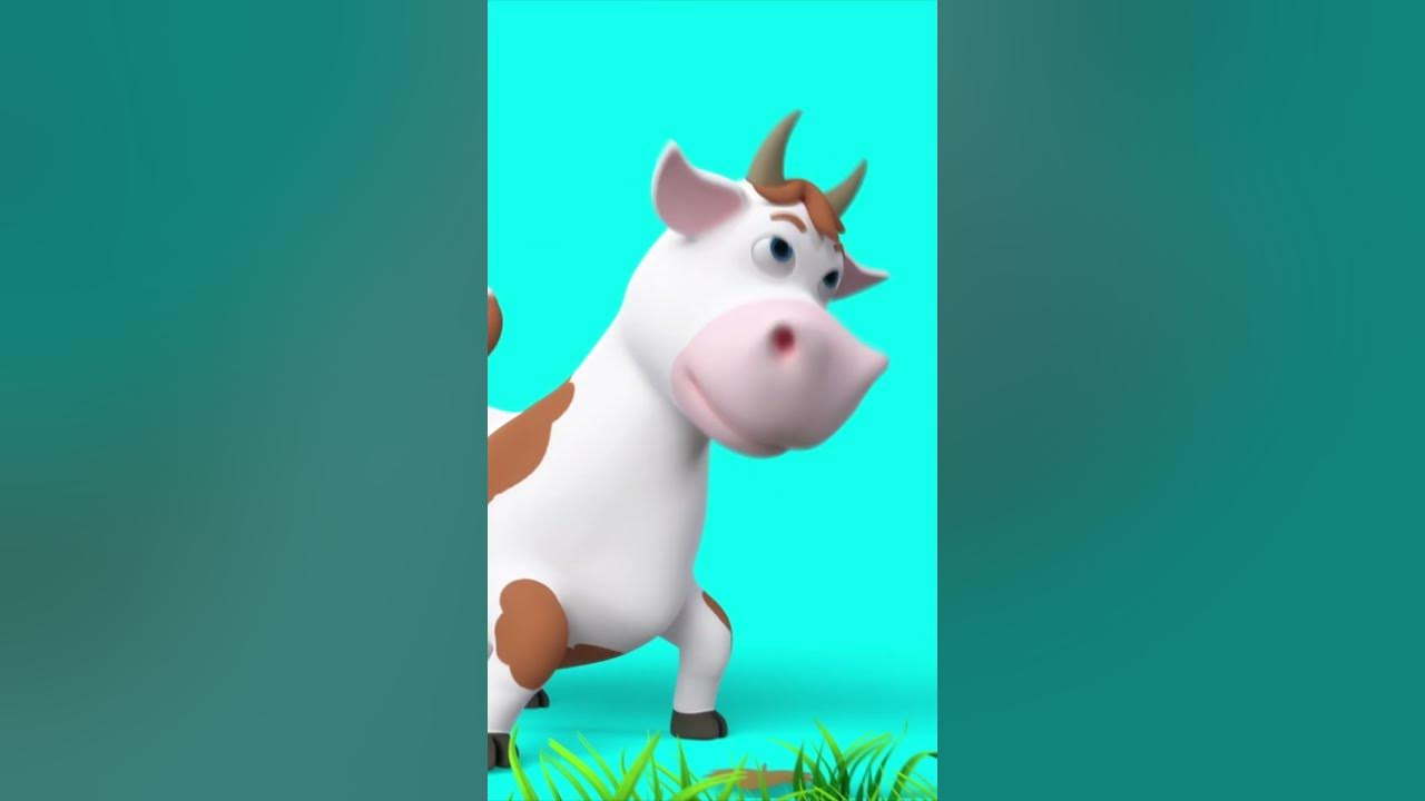 What Sound do Cows make? 🐮 | Funny Video for Kids | Heykids - Nursery Rhymes #shorts