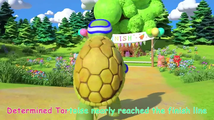 08 The Tortoise and the Hare   CoComelon Furry Friends   Animals for Kids 2# 04