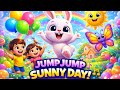👉 Jump Jump Sunny Day ☀️ | Fun Hinglish Kids Cartoon Rhymes Song #kidsvideo