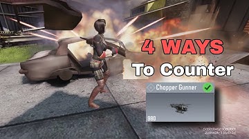 4 Ways To Counter Chopper Gunner in COD Mobile (SECRET TIPS)