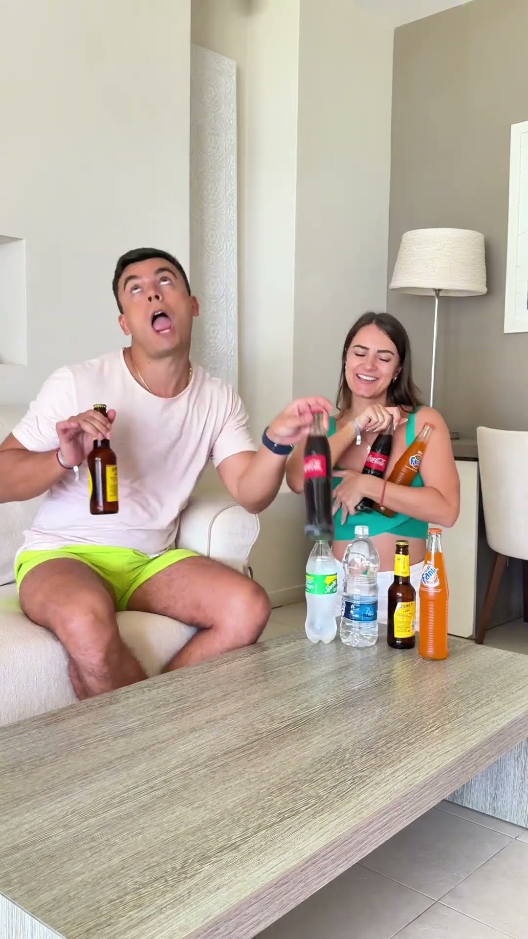 Coca-Cola and Fanta sharing by Tsuriki Show