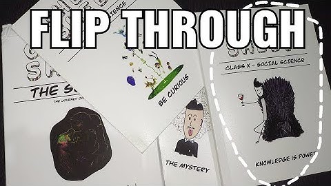 BKP Social science cheat sheet flip through