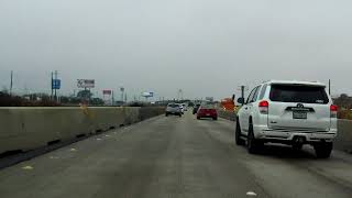 Southwest Freeway (Interstate 69/US 59 Exits 105 to 100) southbound