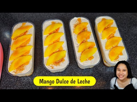 Hindi Ito Ordinaryong Mango Float! 🥭✨ Mango Dulce de Leche Graham Float!