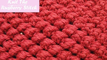How to Knit Raspberry Stitch / Trinity Stitch