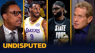 Famous Jaylen Brown appeared to say "I don't think Bronny is a pro" at Summer League game | UNDISPUTED Wealth