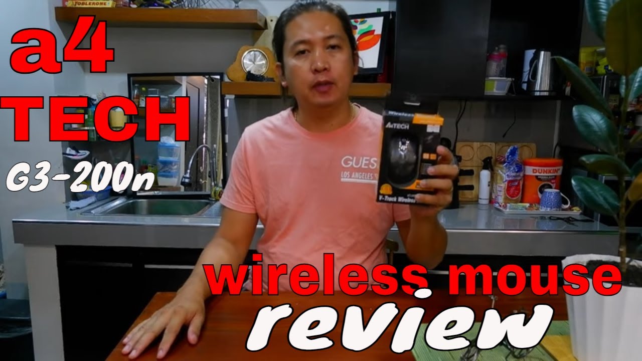 a4 tech wireless mouse review - YouTube