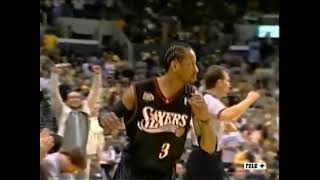 Around Allen Iverson - Game 1 NBA Finals 2001 (pt 7)