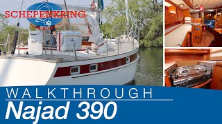 Najad 390 for sale | Yacht Walkthrough | @ Schepenkring Lelystad | 4K