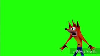 Woah Full Animation Green Screen Video - Crash Bandicoot