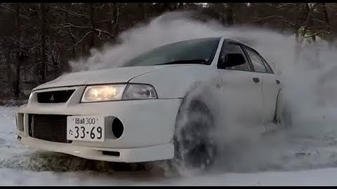 MITSUBISHI LANCER EVO 6 RS SNOWKHANA MUSIC VIDEO (MADE BY ME)