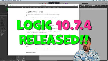 Logic 10.7.4 Update Released!!