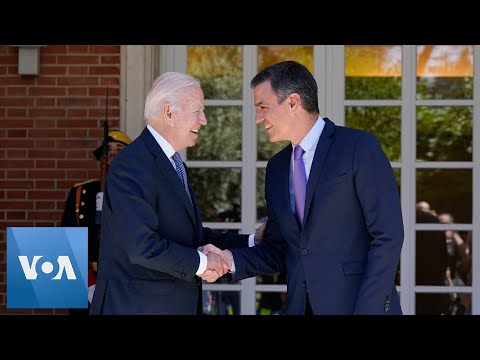 Biden Meets Spanish PM Ahead of NATO Summit