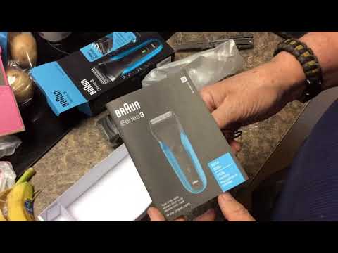 The Braun Series 3  310S Men’s shaver