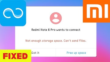 Fix Redmi Shareme Not enough Storage space Can