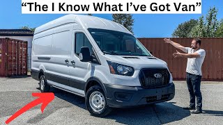 Need a Cargo Van? Here is the 2023 Transit Cargo Van! 2023 Ford Transit High Roof Long Wheelbase