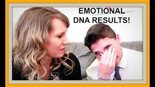 DNA RESULTS (EMOTIONAL) | 23 AND ME - YouTube