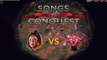 [Songs of Conquest] Barya vs Deadly AI — 1-Wielder Format On Custom Template