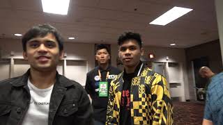 Manny Pacquiao Sons Reaction To Pacquiao Win  EsNews Boxing