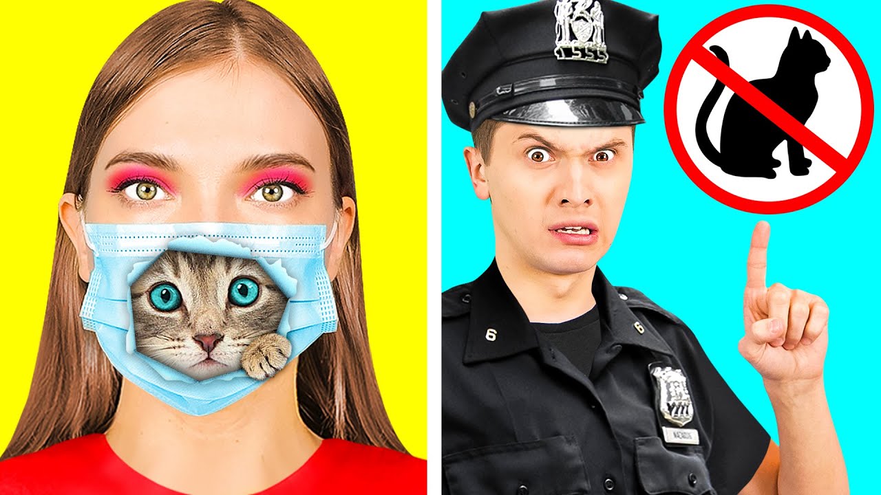 Cara-cara Menyelinap Haiwan Ke dalam Penjara | Prank Haiwan Kelakar Hahanom Top Challenges