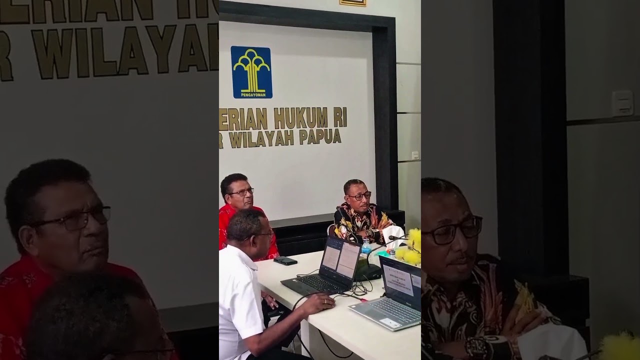 ,Kanwil Kemenkum Papua Dampingi Pembahasan Raperda Inisiatif DPRK Kabupaten Biak Numfor