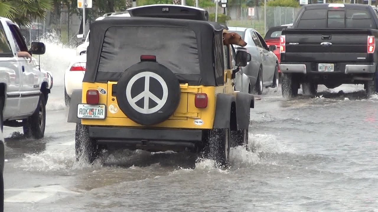 5/24/2015 Sarasota, FL US 41 Flood holiday traffic