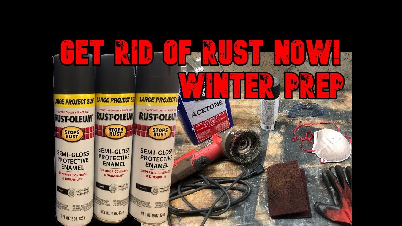 Stoping Rust Stopping rust before its too late! - YouTube