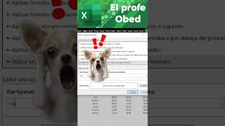 Opción de Bordes en Celdas. #excel #excelformula #excelfunction #exceltutorial #exceltricks