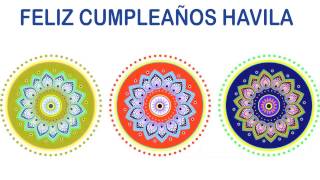 Havila   Indian Designs - Happy Birthday