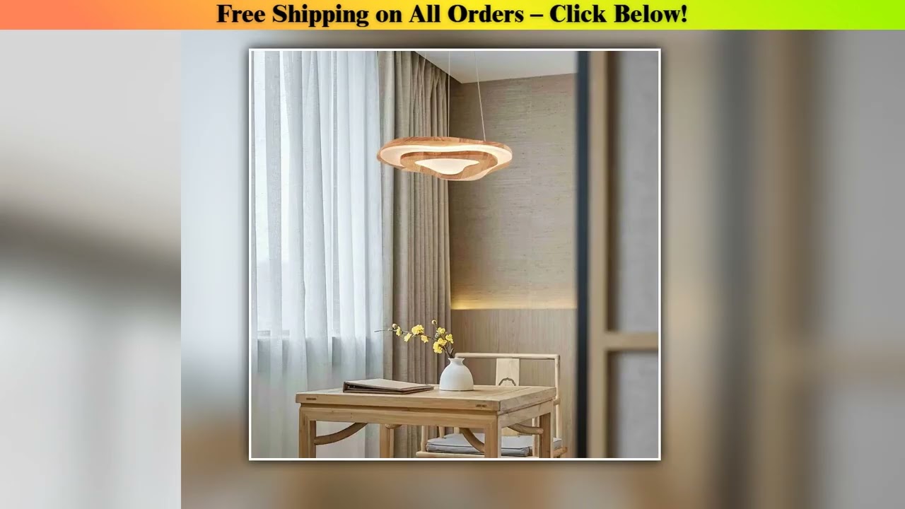 Chinese Zen lustre Wood Ceiling Lamp Creative Cloud Acrylic led lights Hotel Restaurant Tearoom