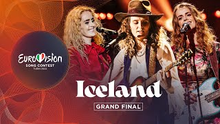 Systur - Með Hækkandi Sól - LIVE - Iceland 🇮🇸 - Grand Final - Eurovision 2022