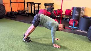 Inchworm for Hamstring and Back Mobility