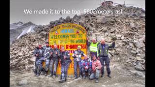 Khardung La, India/Himalaya 5602m - the world's highest  motorable pass