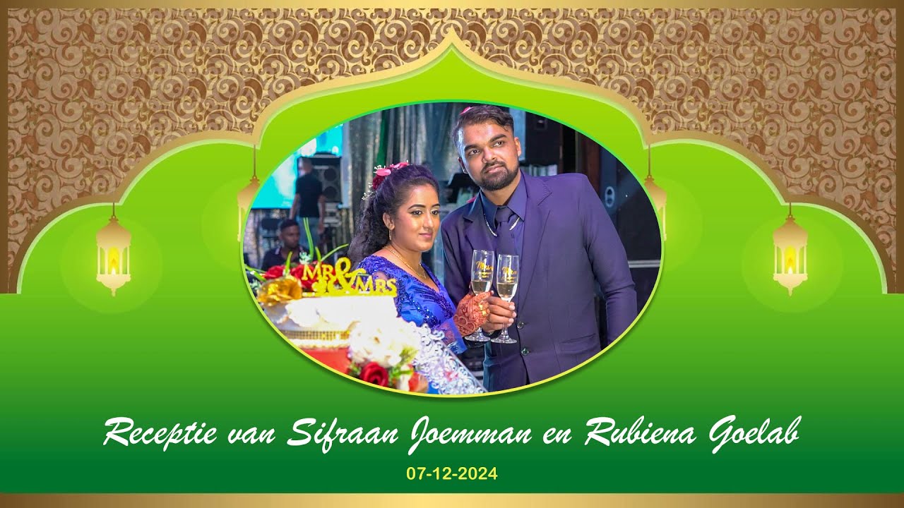 Receptie van Sifraan Joemman en Rubiena Goelab | Media5