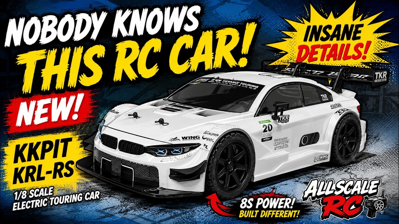 You've NEVER Heard of This 1/8 Scale RC! | KKPIT KRL-RS BMW DTM