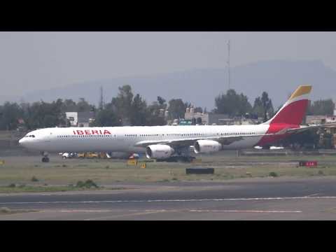 AIRBUS 340 DE IBERIA EN MÉXICO