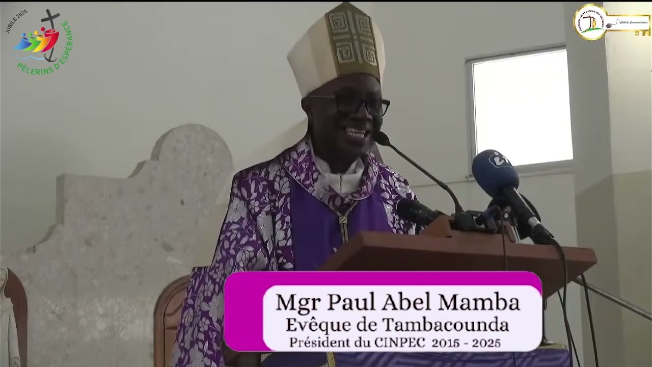 🔴Clap de fin au CINPEC pour Mgr Paul Abel MAMBA; évêque de Tambacouda