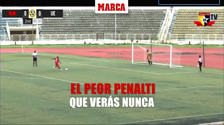 El peor penalti lanzado en la historia del fútbol africano I MARCA