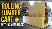 Build a lumber storage cart for your workshop - YouTube