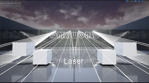 DMX|UE5.2|How to use my project|01Laser