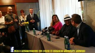 Al Bano i Romina Power w Lublinie - Cała konferencja prasowa