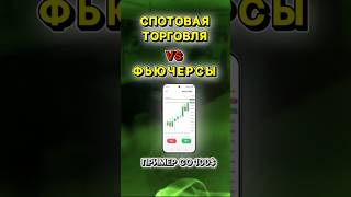 Спотовая Торговля vs Фьчерсная Торговля, Чем отличается? #binance #bybit #трейдинг #фьючерсы