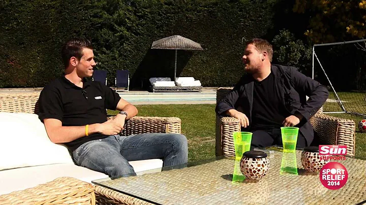 James Corden Meets Gareth Bale