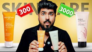 I Tested Cheap Vs Expensive Skincare Products | ₹300 Vs ₹3000